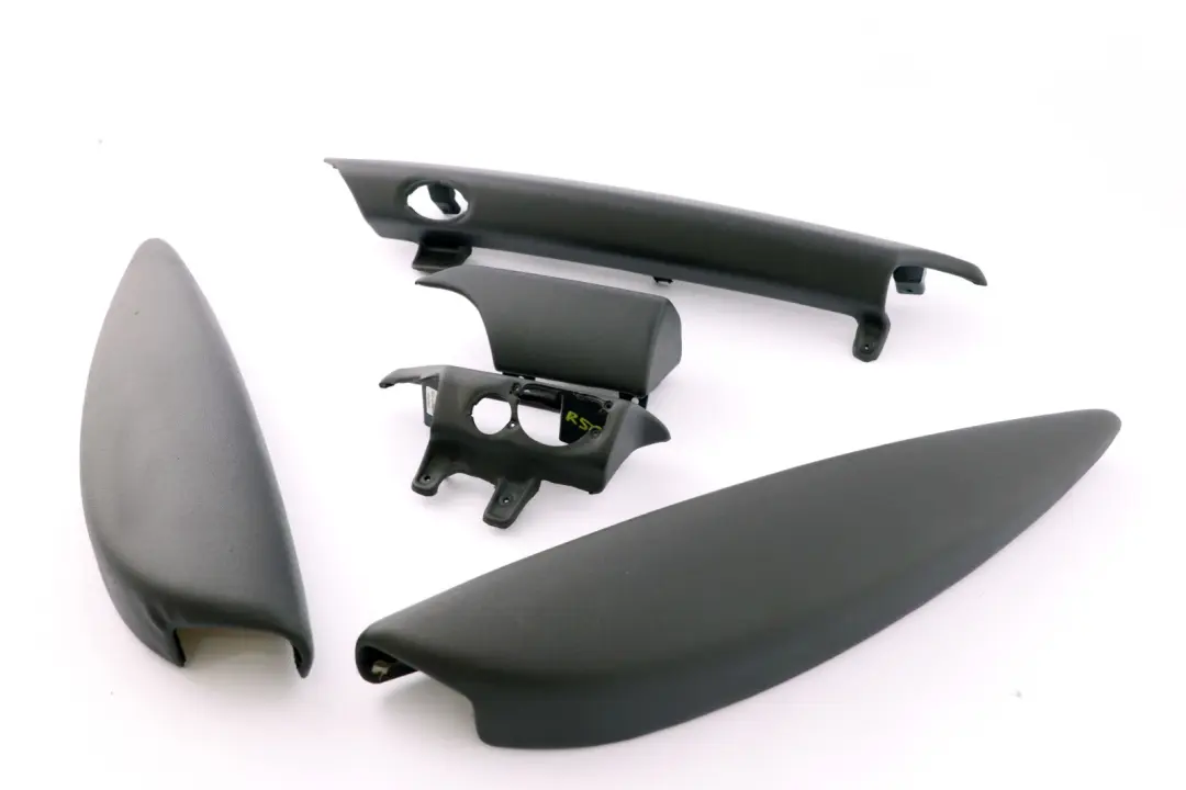 BMW Mini Cooper One 3 R56 Dashboard Dash Lower Trim Cover Set Kit Dark Grey