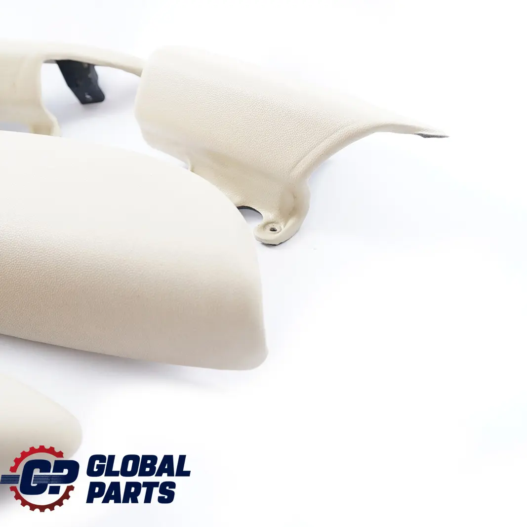 BMW Mini Cooper One R56 R57 Cover Dashboard Dash Lower Trim Set Kit Cream White