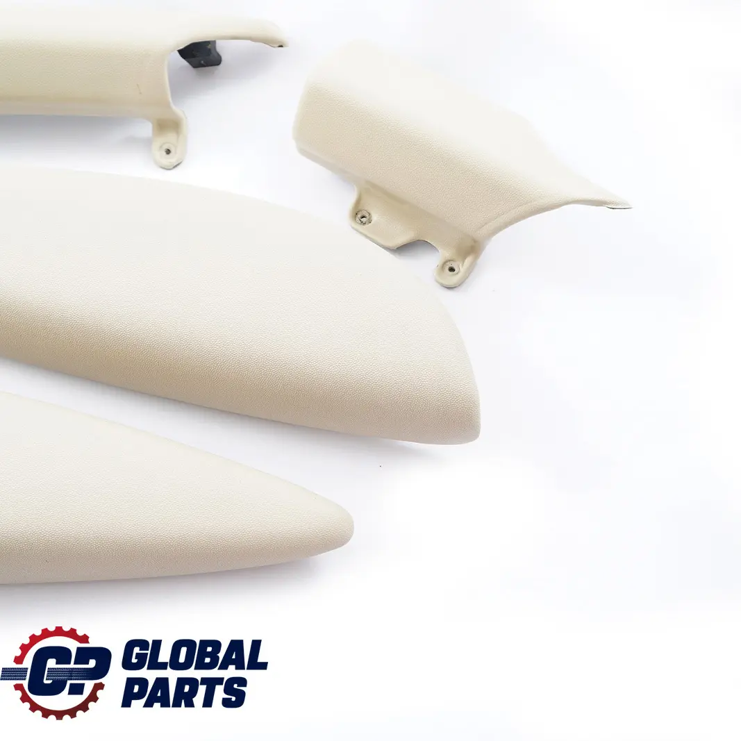 BMW Mini Cooper One R56 R57 Cover Dashboard Dash Lower Trim Set Kit Cream White