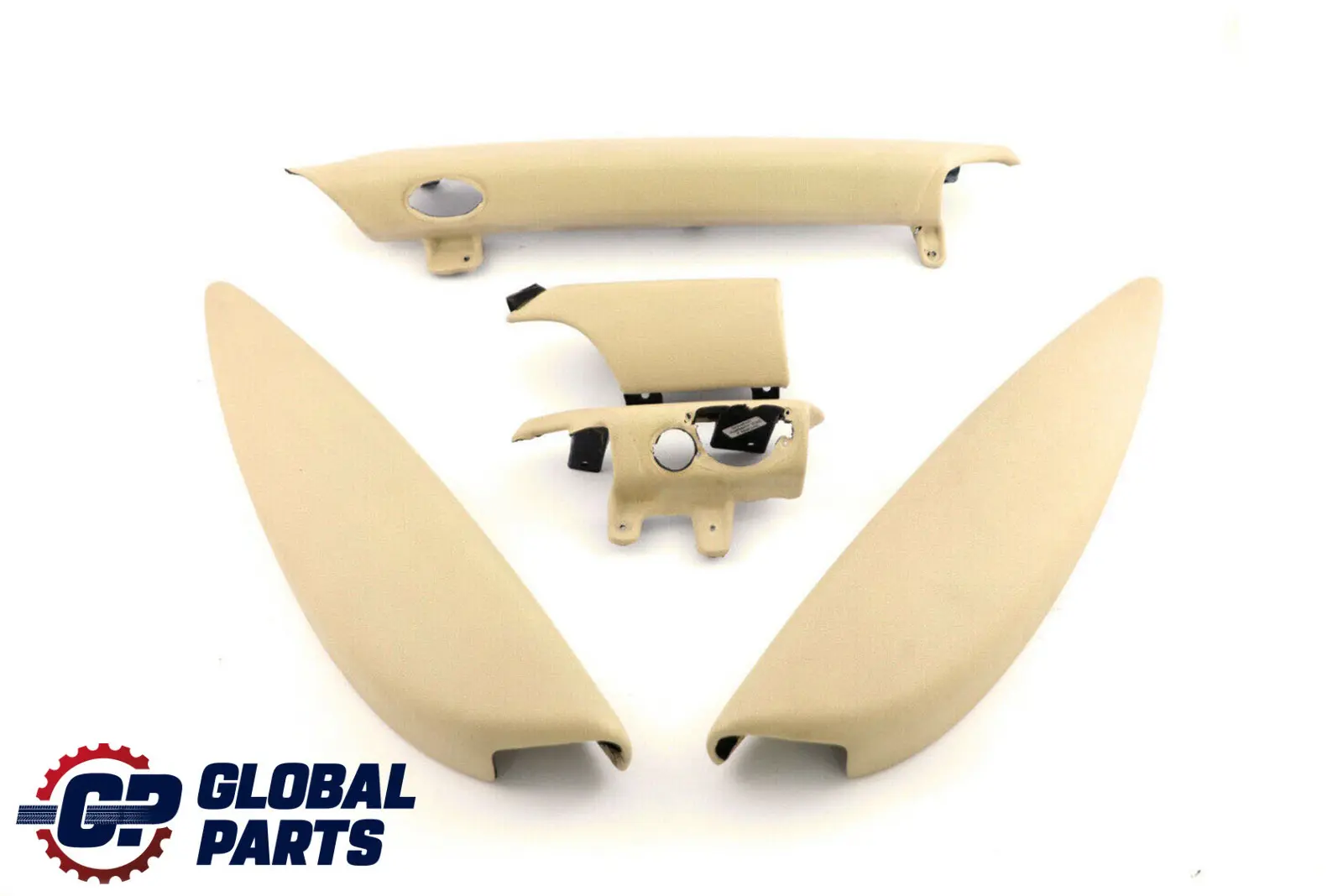 BMW Mini Cooper 10 R56 R57 Dashboard Dash Lower Trim Cover Set Kit Cream White