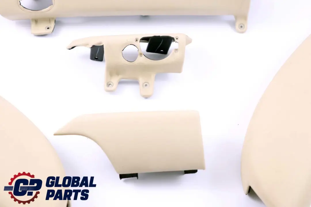 BMW Mini Cooper 3 R56 R57 Dashboard Dash Lower Trim Set Kit Cream White