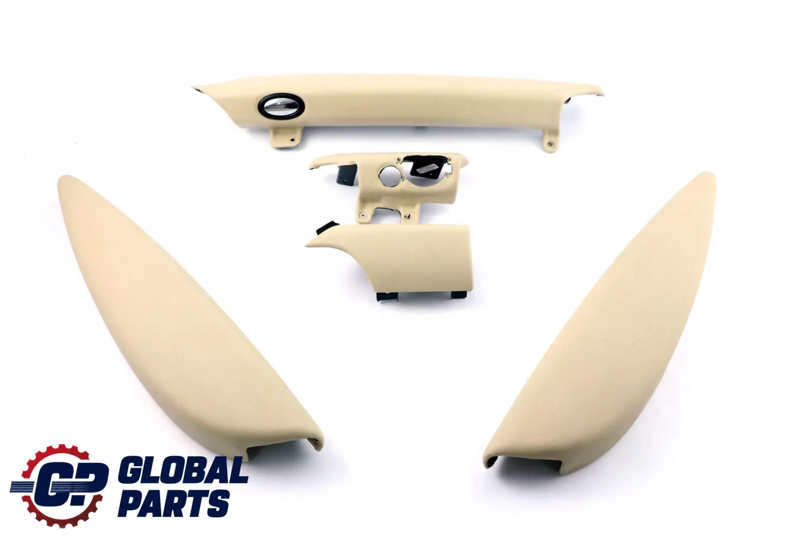 BMW Mini Cooper 6 R56 R57 Dashboard Dash Lower Trim Set Kit Cream White