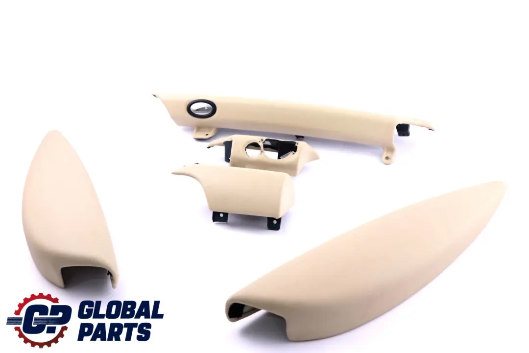 BMW Mini Cooper 6 R56 R57 Dashboard Dash Lower Trim Set Kit Cream White