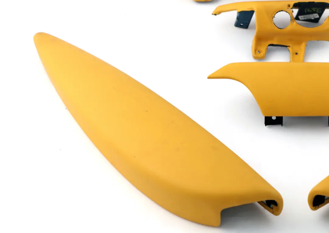 BMW Mini Cooper One R55 R56 Dashboard Dash Lower Trim Cover Set Mellow Yellow