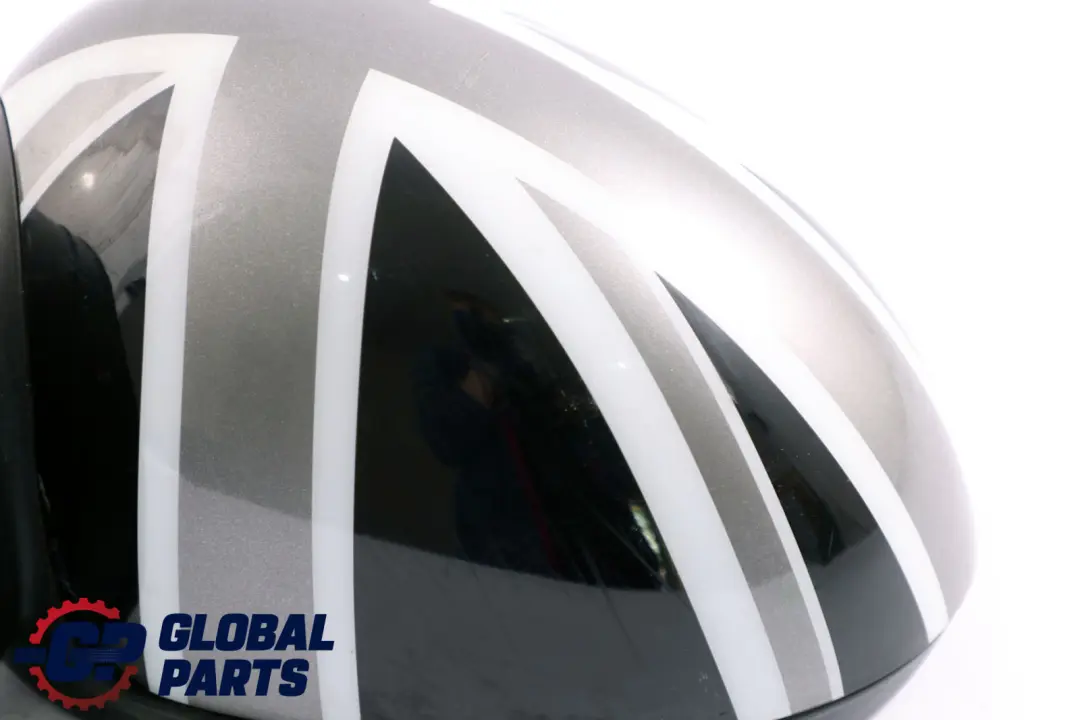 BMW Mini Cooper R55 R56 R57 Left Heated Door Wing Mirror N/S Black Jack 5 Pins
