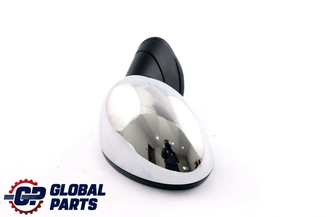 BMW Mini Cooper One 2 R55 R56 R57 Left Door Wing Mirror N/S Chrome 3 PINS