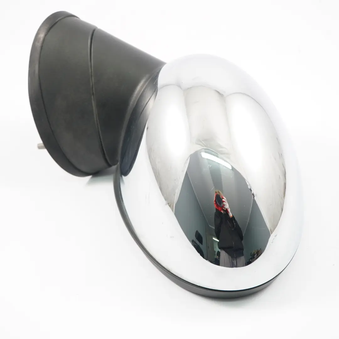 Wing Mirror Mini R55 R56 R57 4 Left Door N/S Heated Chrome 5 Pins