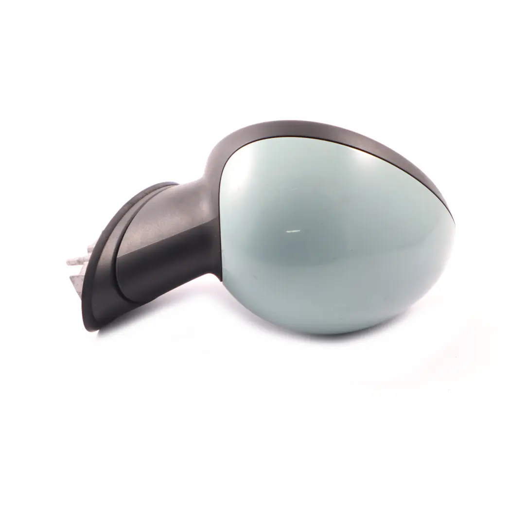 Wing Mirror Mini R55 R56 Heated Left Door N/S 5 Pins Ice Blue - B28