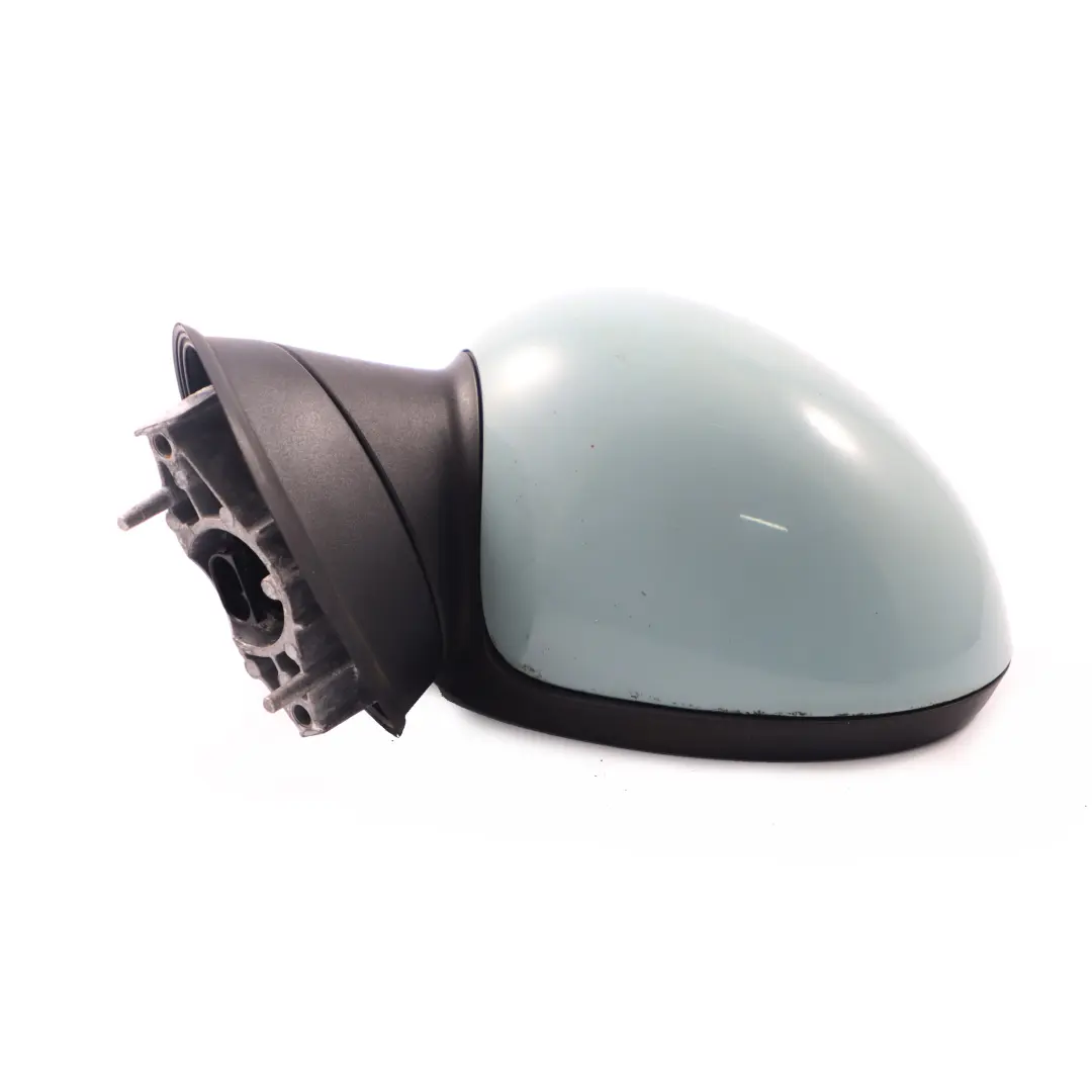 Wing Mirror Mini R55 R56 Heated Left Door N/S 5 Pins Ice Blue - B28