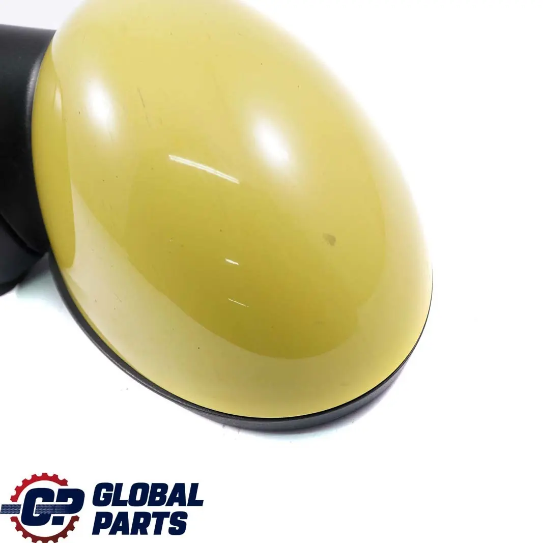 BMW Mini Cooper One R55 R56 Left Door Wing Mirror N/S Interchange Yellow A95