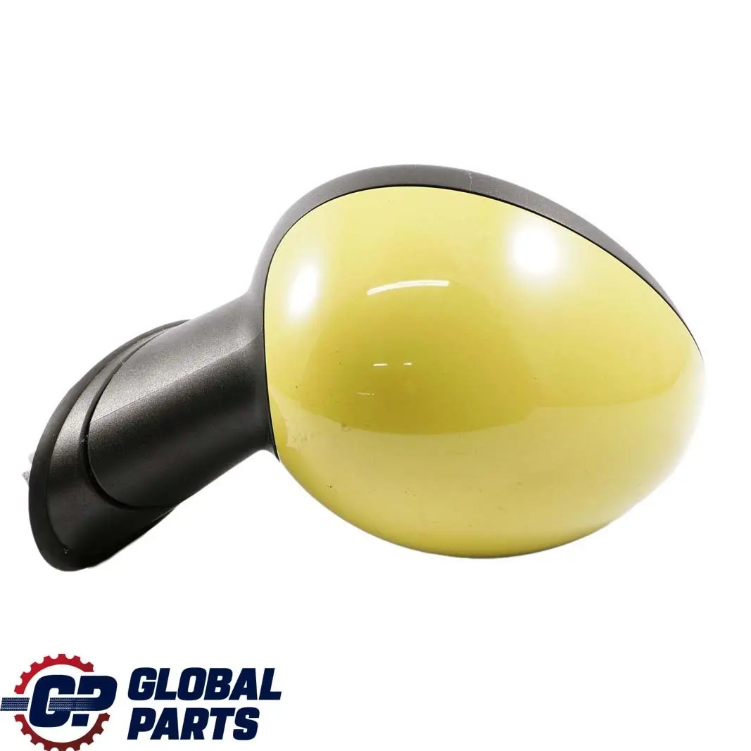 BMW Mini Cooper One R55 R56 Left Door Wing Mirror N/S Interchange Yellow A95