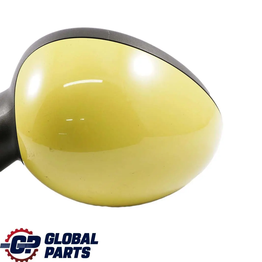 BMW Mini Cooper One R55 R56 Left Door Wing Mirror N/S Interchange Yellow A95