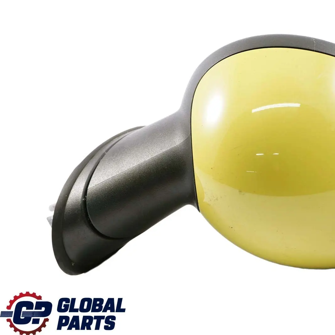 BMW Mini Cooper One R55 R56 Left Door Wing Mirror N/S Interchange Yellow A95