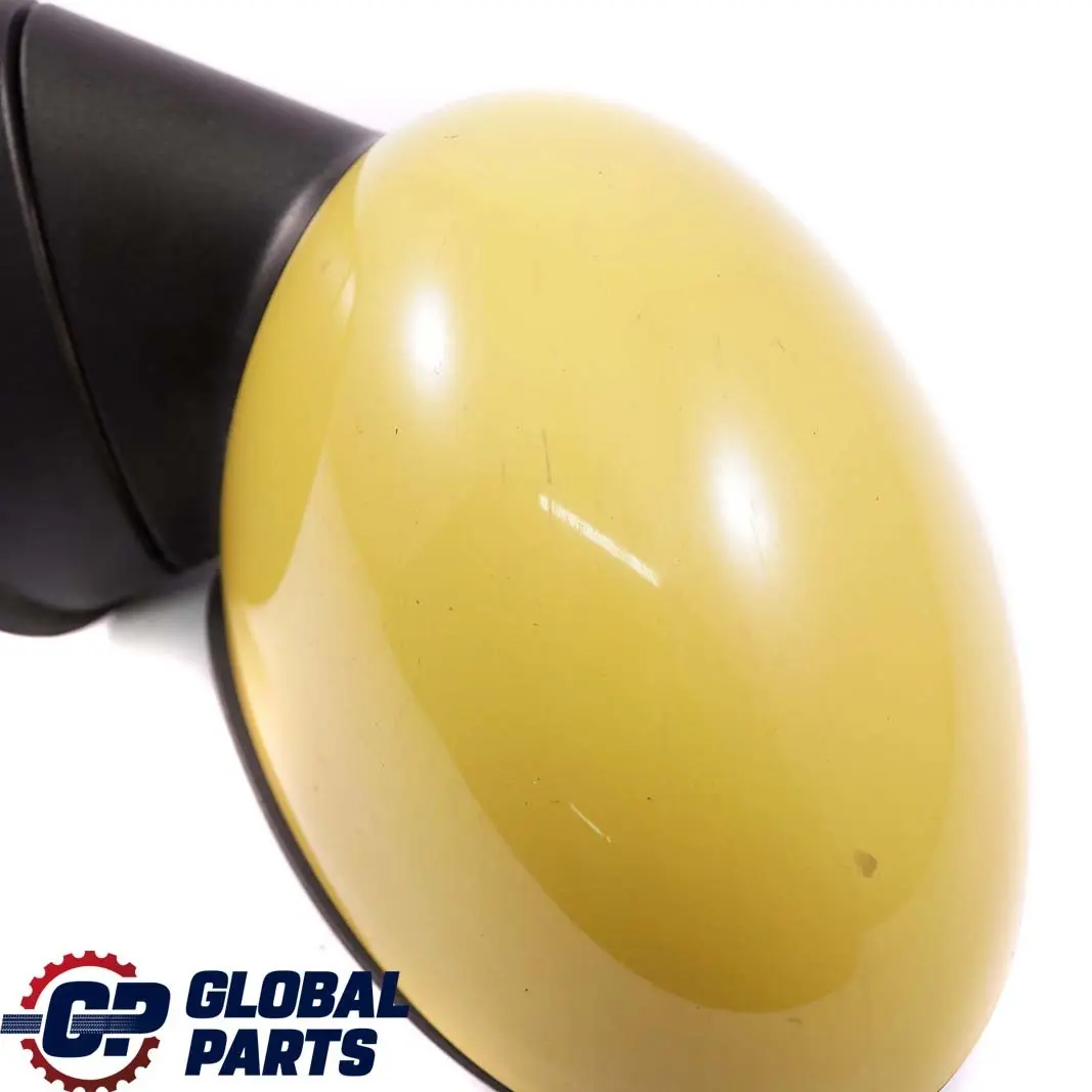 BMW Mini Cooper One R55 R56 Left Door Wing Mirror N/S Interchange Yellow A95