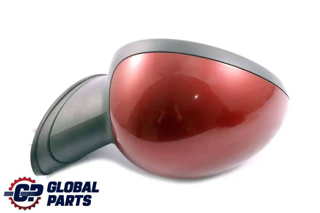 BMW Mini Cooper One R55 R56 R57 Left Door Wing Mirror N/S 3 Pins Nightfire Red