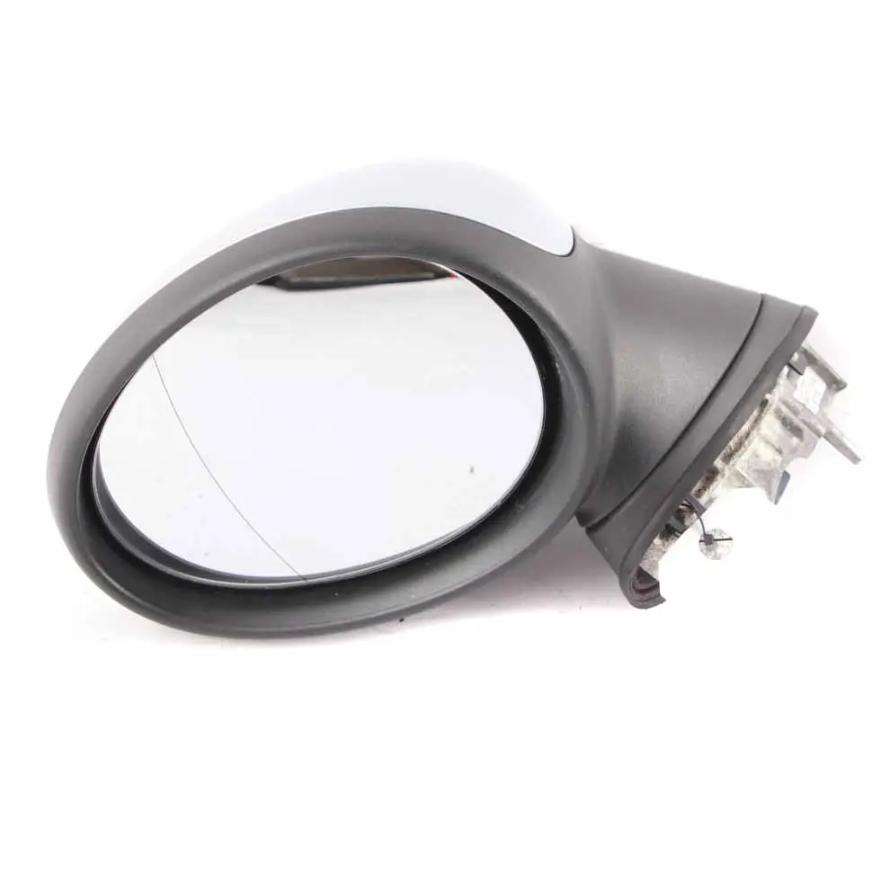 Wing Mirror Mini Cooper One R55 R56 R57 Door Left N/S Outside Silver 3 Pin