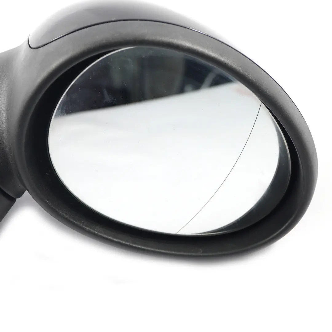 Mini Cooper One R55 R56 R57 Heated Right Door Wing Mirror O/S Black 5 Pins