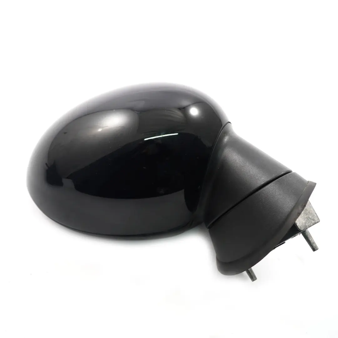 Mini Cooper One R55 R56 R57 Heated Right Door Wing Mirror O/S Black 5 Pins