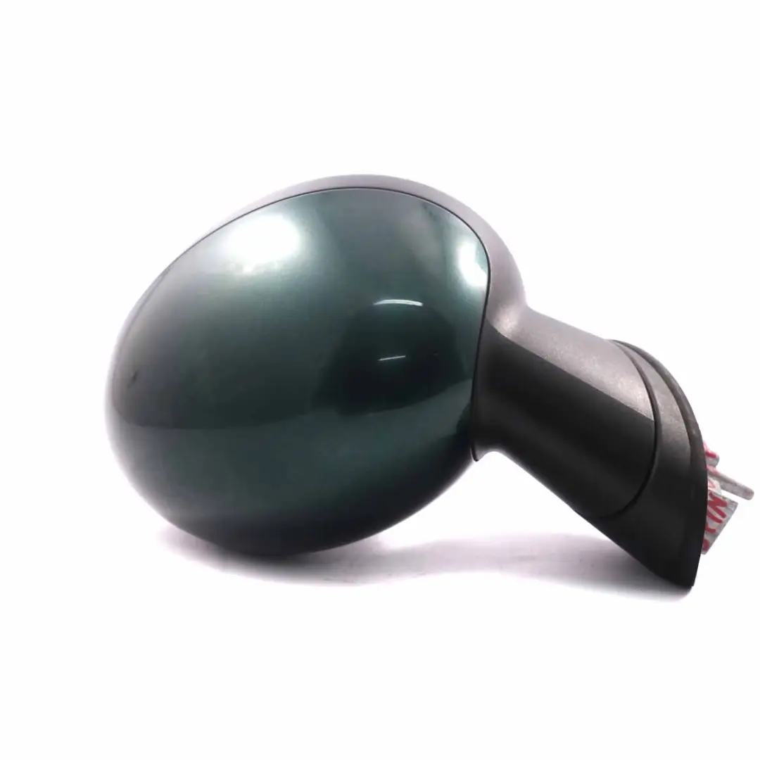 Mini Cooper R55 R56 Right Door Wing Mirror O/S British Racing Green A67 3-Pin