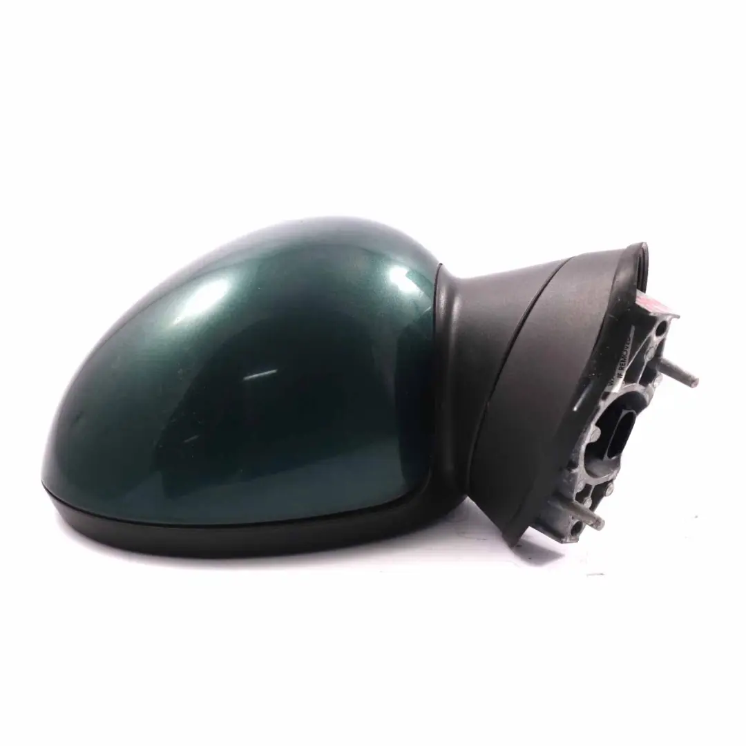 Mini Cooper R55 R56 Right Door Wing Mirror O/S British Racing Green A67 3-Pin