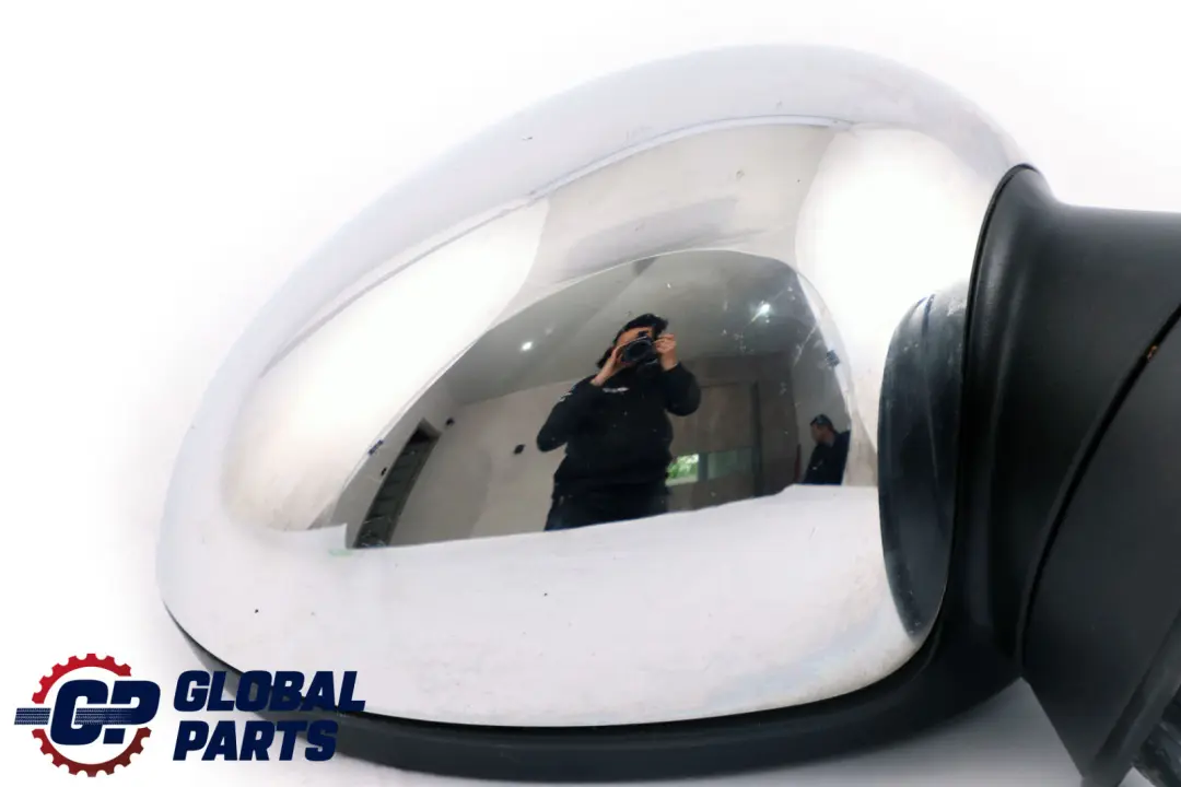 BMW Mini Cooper One 4 R55 R56 R57 Right Driver's Door Wing Mirror O/S Chrome