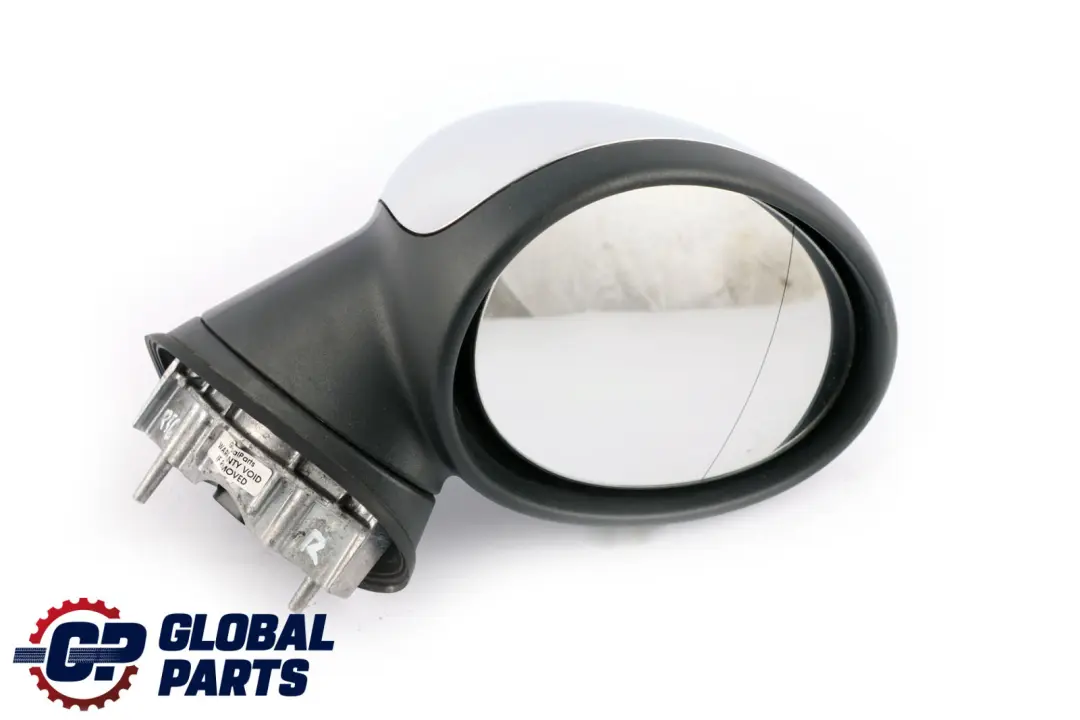 Mini Cooper One R55 R56 R57 Right Driver's Door Wing Mirror 3 Pin O/S Chrome