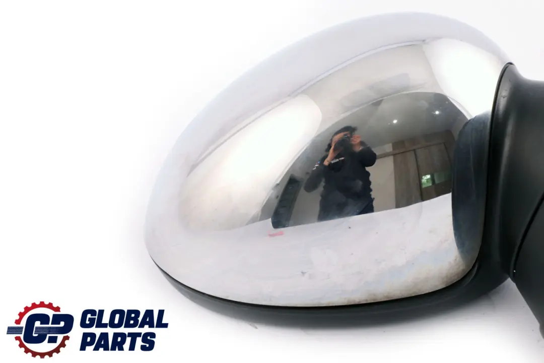 Mini Cooper One R55 R56 R57 Right Driver's Door Wing Mirror 3 Pin O/S Chrome