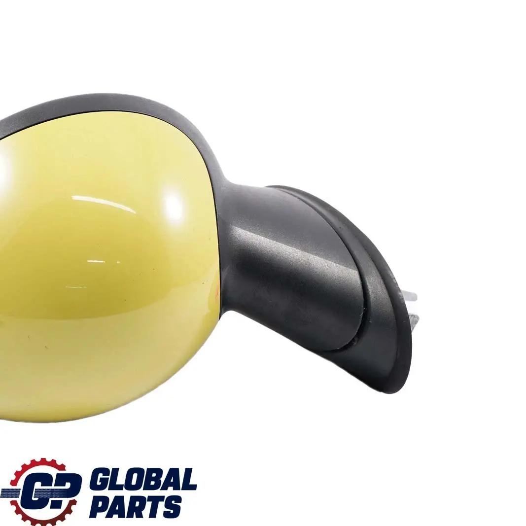 BMW Mini Cooper R55 R56 Right Door Wing Mirror O/S Interchange Yellow A95