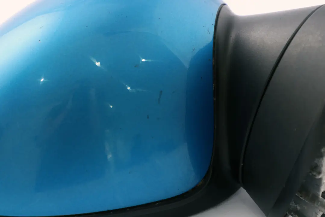 BMW Mini Cooper R55 R56 R57 Right Door Wing Mirror O/S Laser Blue Metallic A59