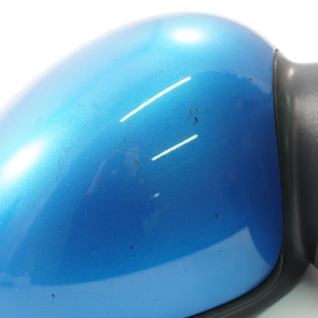 Door Wing Mirror Mini Cooper R55 R56 R57 Right O/S Heated 5-Pin Laser Blue A59