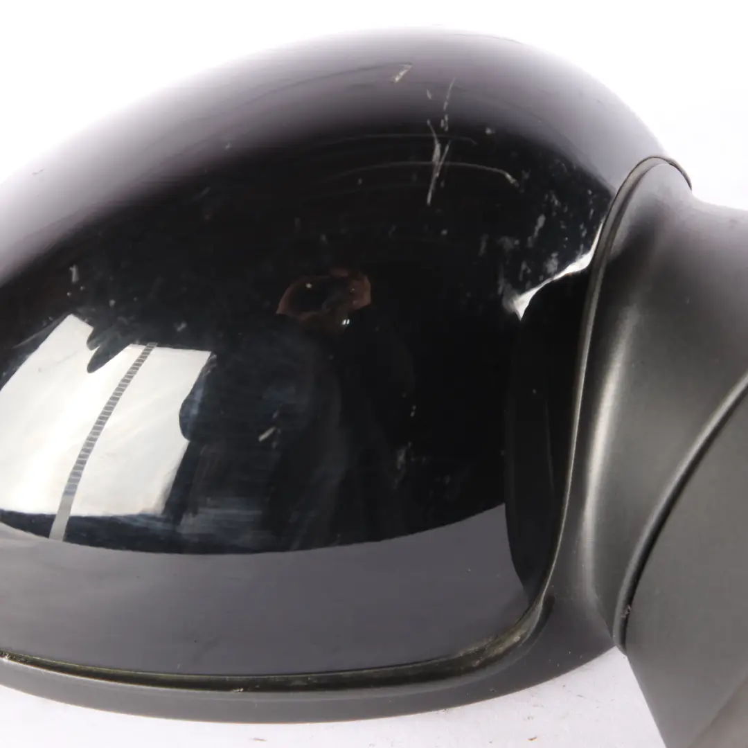 Wing Mirror Mini R55 R56 Heated Right Door O/S Midnight Black Metallic A94