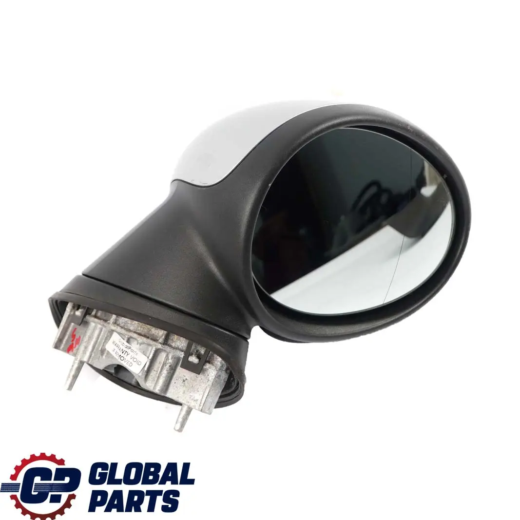 Mini Cooper One R55 R56 R57 R58 Right Heated Door Wing Mirror O/S Silver