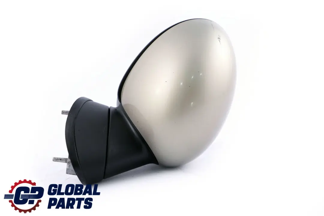 MINI Cooper One R55 R56 Heated Right Door Wing Mirror O/S Sparkling Silver A60