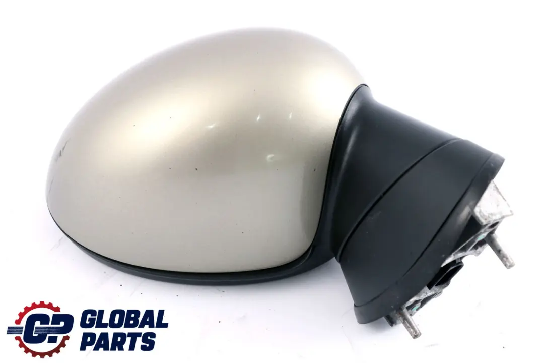 MINI Cooper One R55 R56 Heated Right Door Wing Mirror O/S Sparkling Silver A60