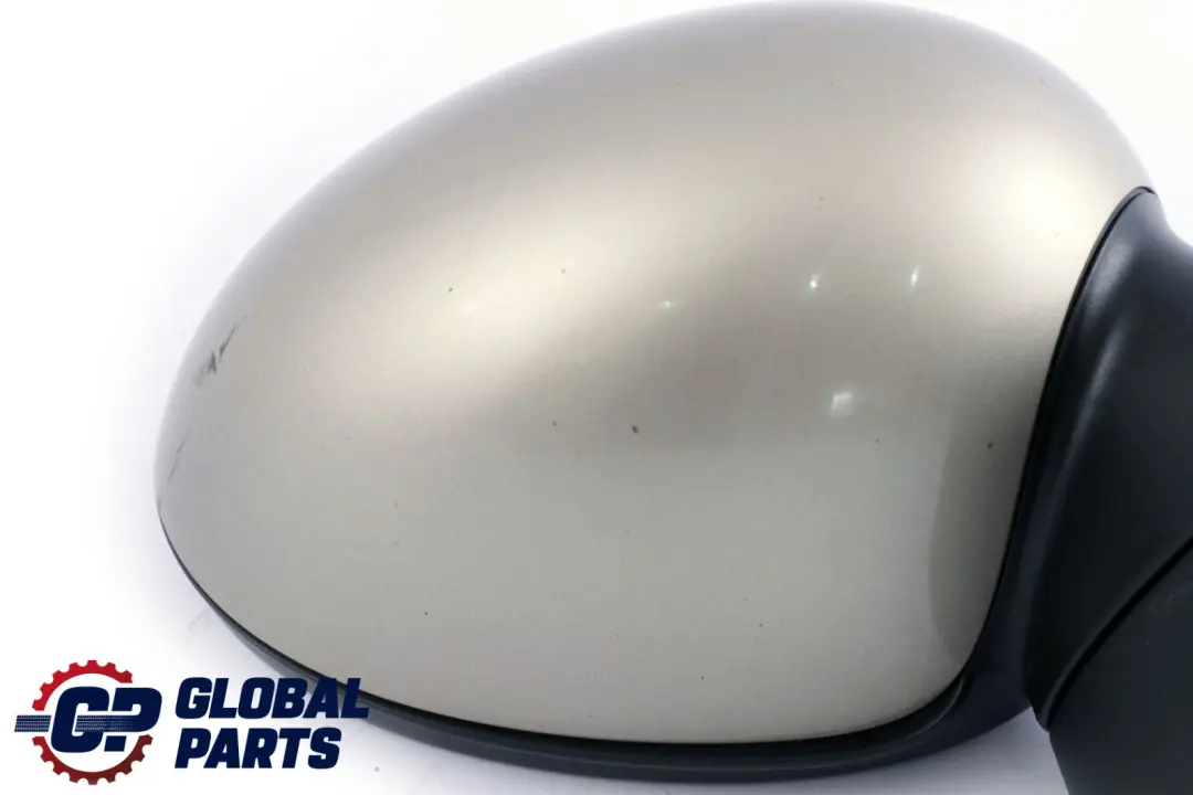 MINI Cooper One R55 R56 Heated Right Door Wing Mirror O/S Sparkling Silver A60