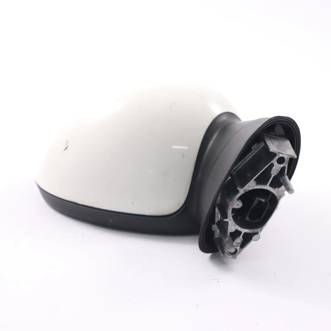 Wing Mirror Mini R55 R56 R57 Heated Right Driver's Door O/S White 5 Pins