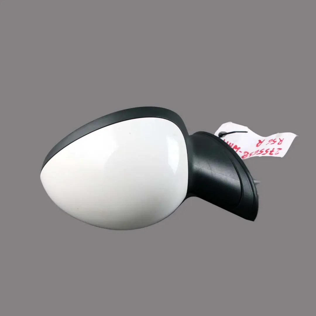 Wing Mirror Mini Cooper R55 R56 Right Driver's Door O/S White 3 Pins 