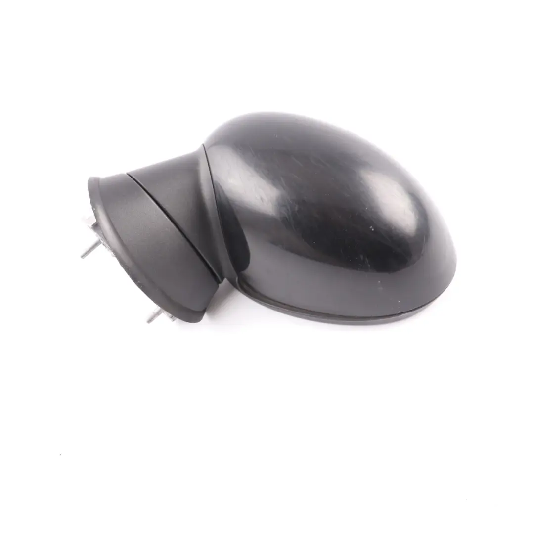 Wing Mirror Mini R55 R56 R57 Left N/S Door Power Fold 7 Pins Midnight Black A94