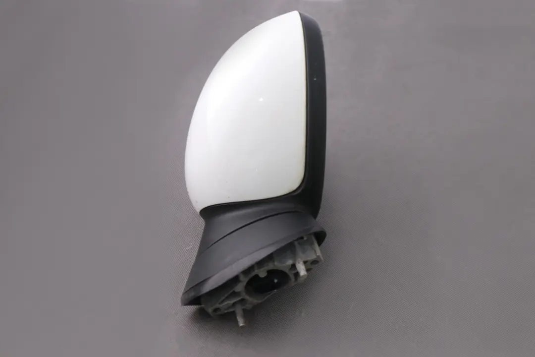 BMW Mini Cooper One R55 R56 Left Door Wing Mirror Power Fold N/S White 7 Pins