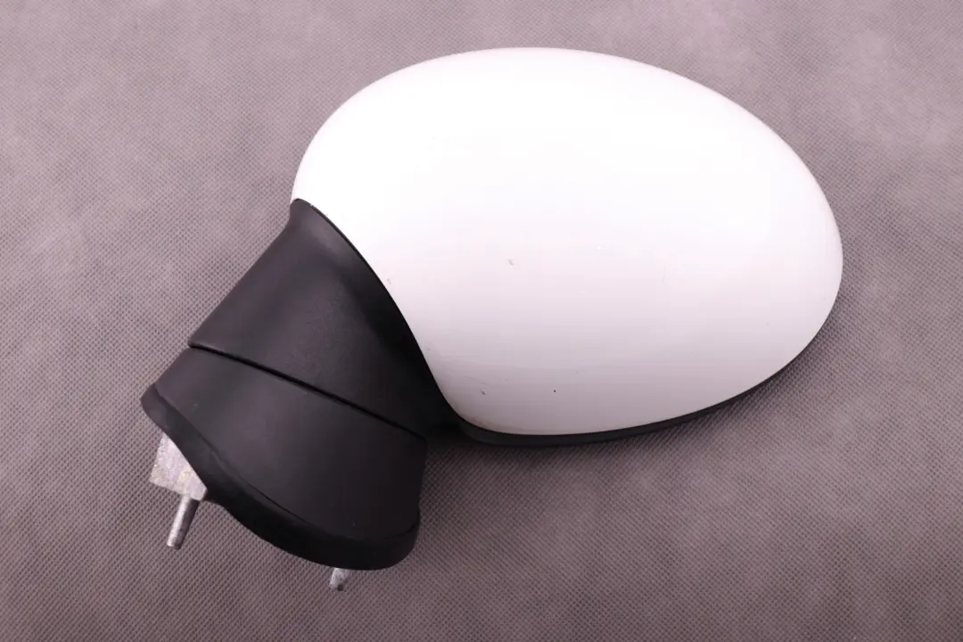 BMW Mini Cooper One 1 R55 R56 Left Door Wing Mirror Power Fold N/S White 7 Pins