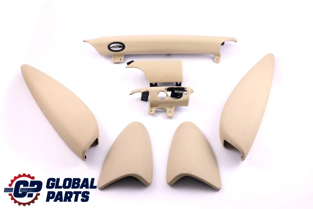 Mini Clubman R55 Dashboard Dash Armrest Lower Trim Cover Set Cream White