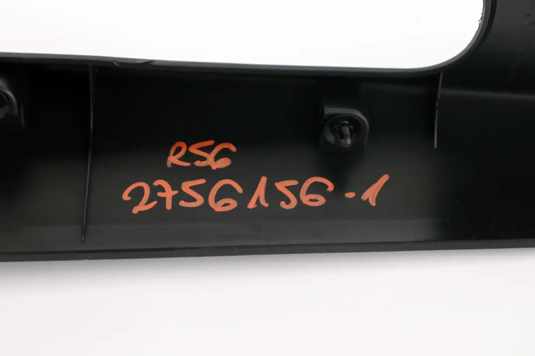 Centre Console Silver Trim Cup Holder Carbon Black BMW Mini Cooper One R55 R56 - SKU rhd-2756156-1 - Part number 