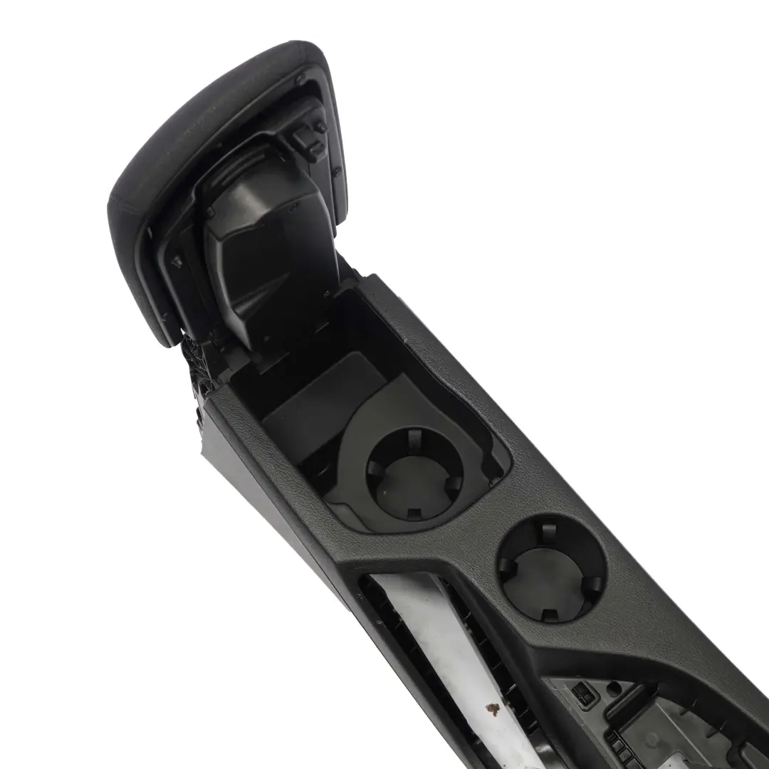 BMW X1 E84 2 Centre Console Black Retractable Sliding Armrest Phone Holder