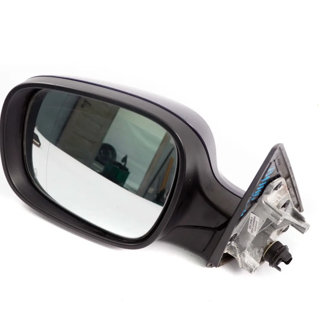 BMW X1 Series E84 1 Heated Left Wing Mirror N/S Tiefseeblau Deep Sea Blue A76