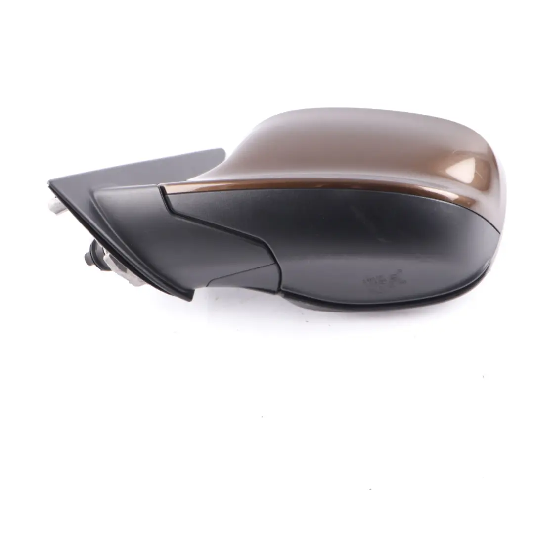 BMW X1 E84 Wing Mirror Heated Left Door N/S Outside 5 Pin Marrakesch Brown - B09