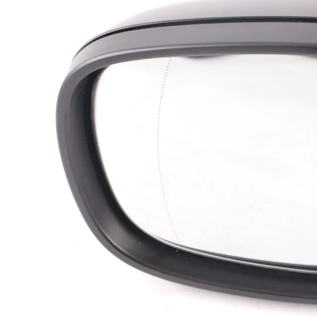 Door Wing Mirror BMW X1 E84 Heated Left N/S Outside Schwarz 2 Black 668