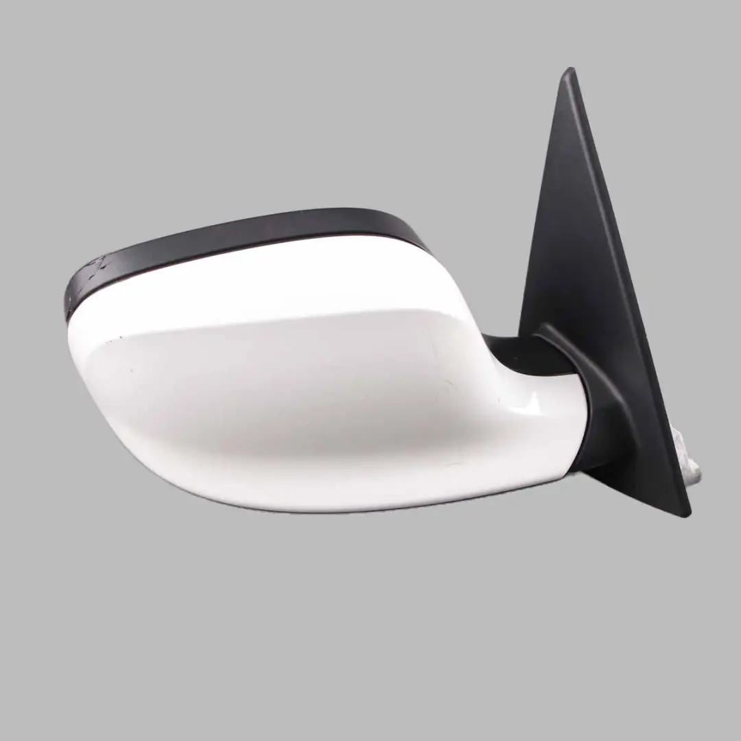 BMW X1 E84 Wing Mirror Heated Door Right O/S Alpinweiss White - 300 5 Pins