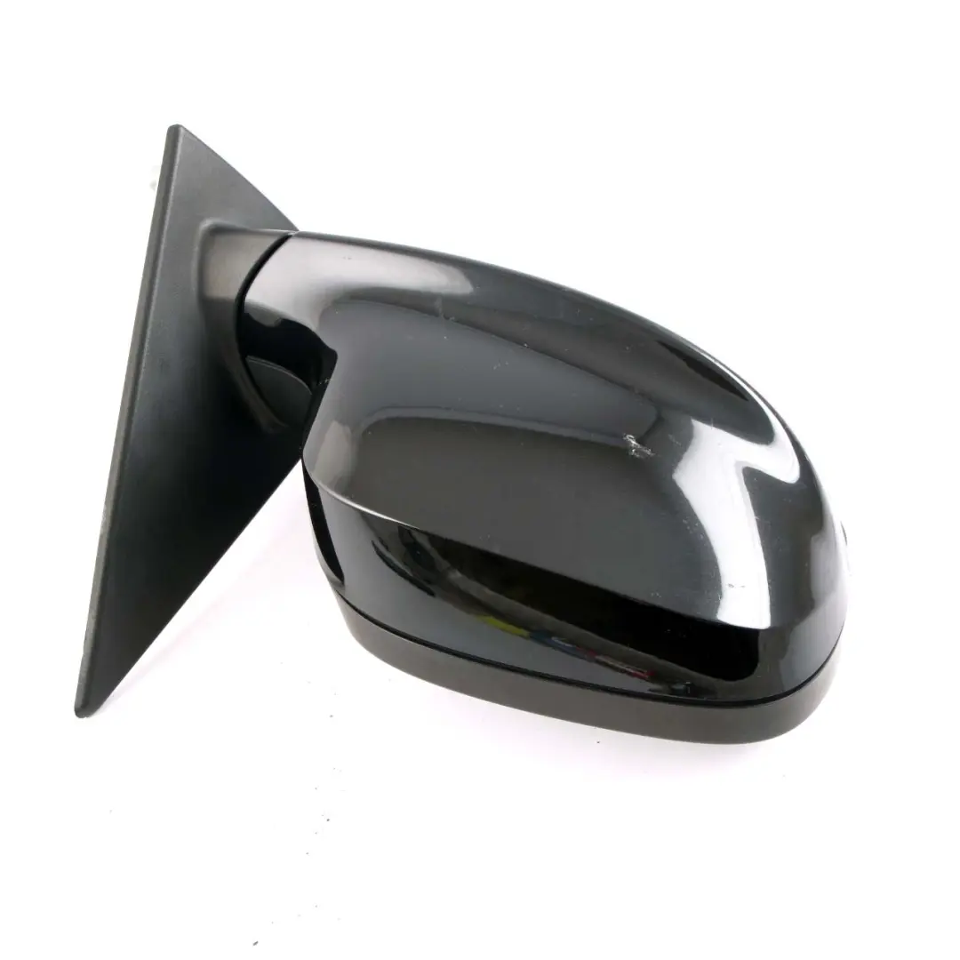 BMW X1 E84 Outside Heated Right Wing Mirror O/S Black Sapphire Metallic 475