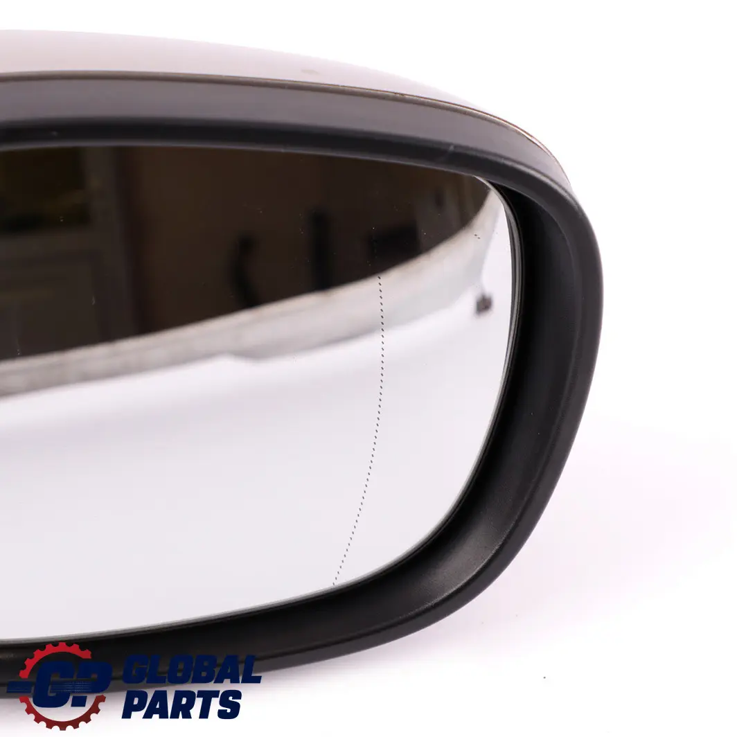 BMW X1 Series E84 Outside Heated Right Wing Mirror O/S Kashmir Silver A72