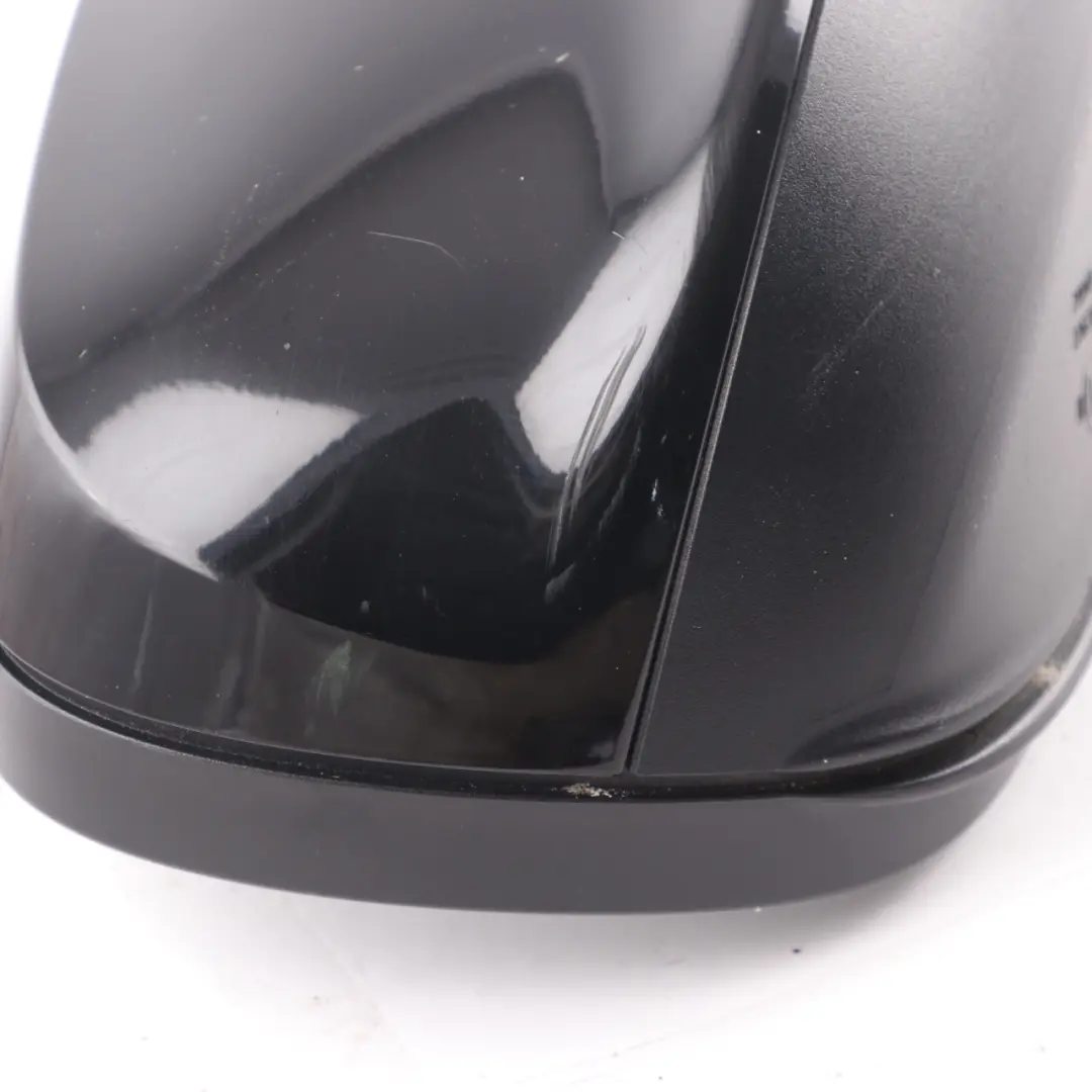 Wing Mirror Door BMW X1 E84 Heated Right Outside O/S Schwarz 2 Black 668